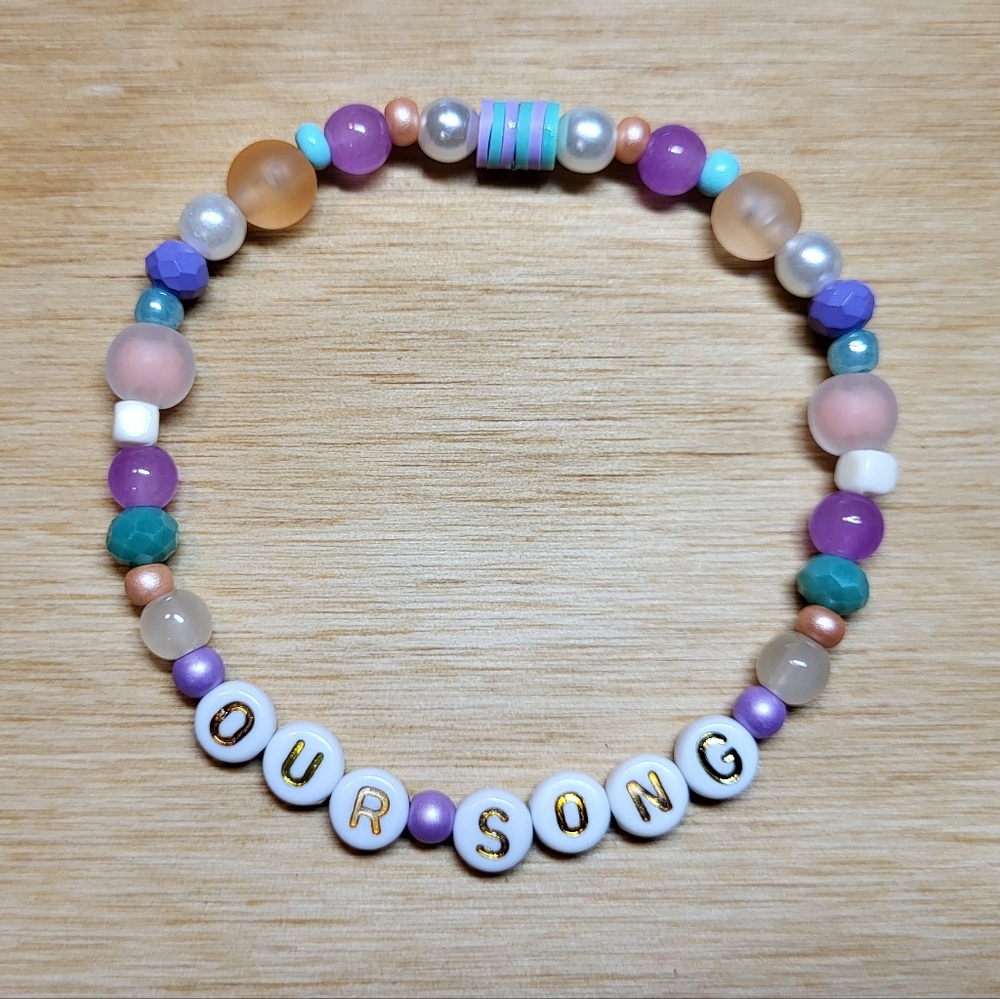 Our Song- Taylor Swift Friendship Bracelet, Size 8"
